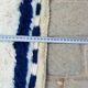 Traditional Moroccan rug made of natural wool, 2.5 x 1.5 m.