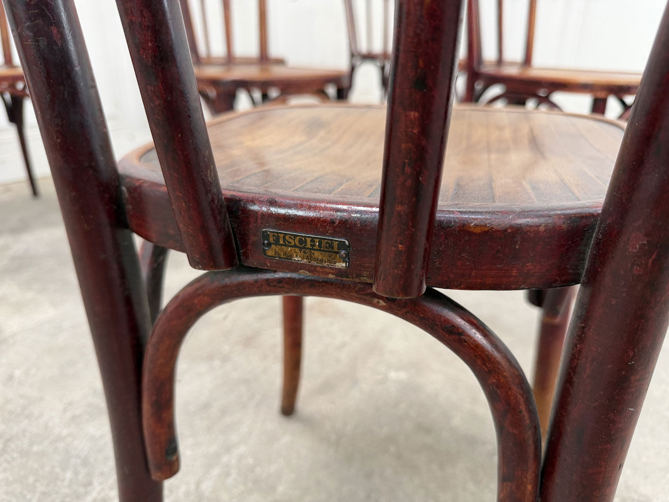 Fischel bistro chairs 1930