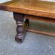 Vintage 19th-century farmhouse bench in solid wood, 250cm