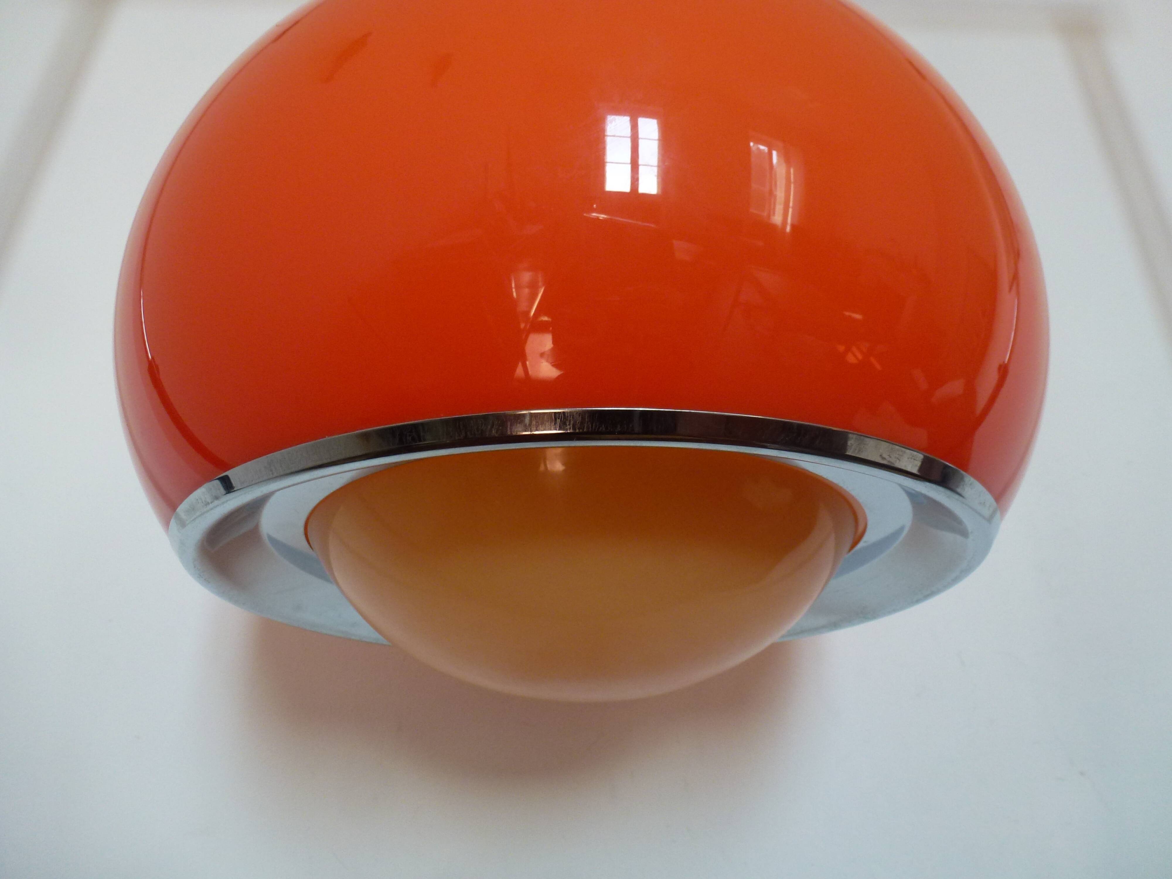 Vintage suspension Harvey Guzzini 1970