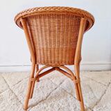 Rattan armchairs