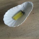 Empty pocket in Porcelain Limoges vintage shell 70's