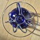 "Medusa" coupe in Jozefina Krosno style in blown glass – Cobalt Blue