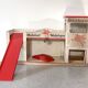 Majolu mobiloil wooden garage with elevator and lighting