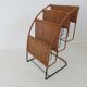 Rattan magazine door by Raoul Guys 1950