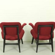 Pair of lounge armchairs by Louis van Teeffelen for Wébé – Dutch mid-century modern (1960s)