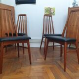 Set of 4 Danish Niels Koefoed Mid-Century chairs