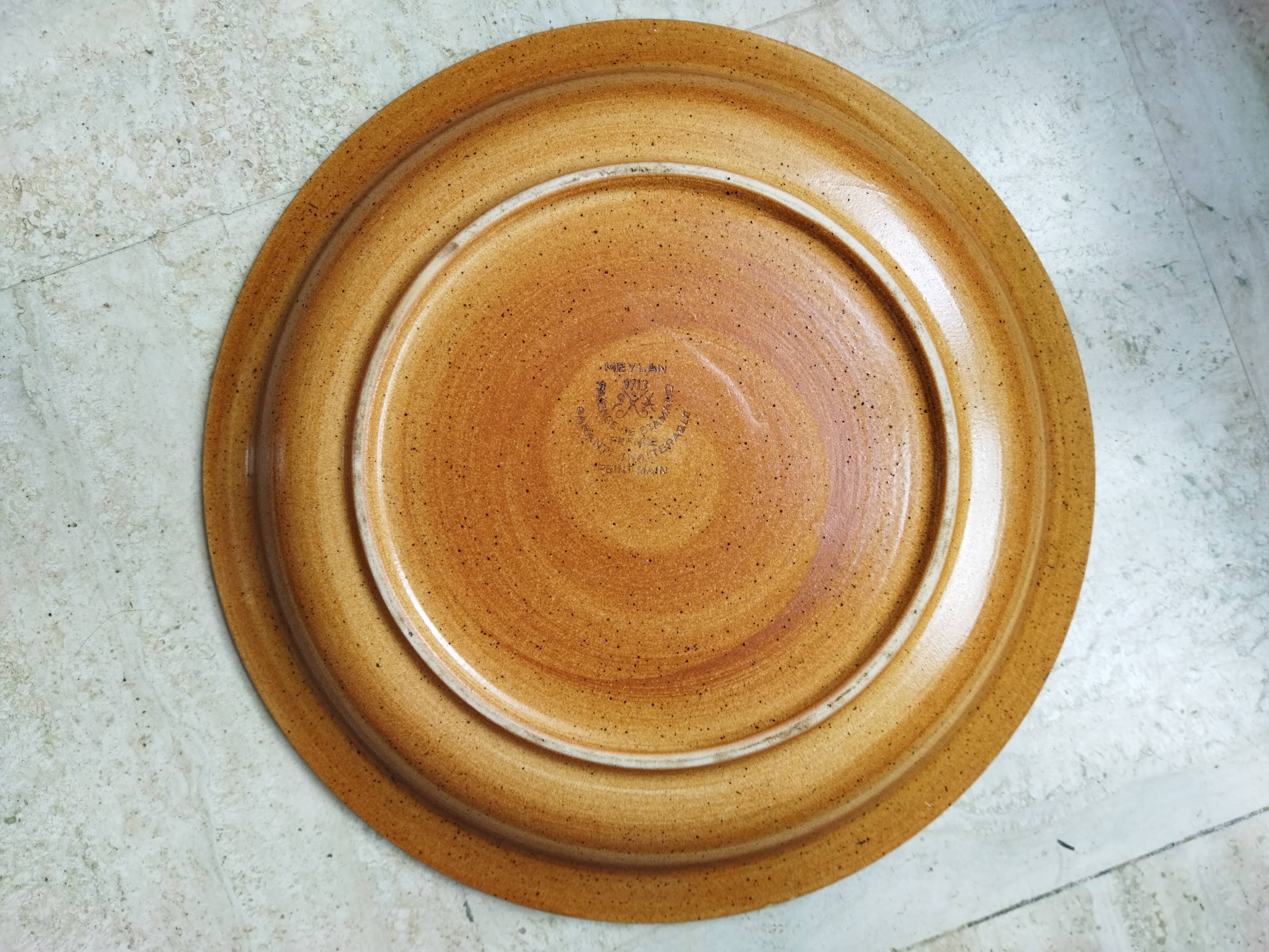 Round hollow dish "Meylan" St Amand