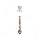 Vintage ceramic bubble floor lamp Kaiser Leuchten