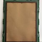 Large antique mirror with openwork frame