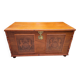 Portuguese chest in solid mahogany