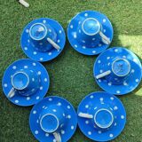 Set of 6 TG Green English Tea Cups