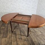 Table scandinave en teck 1960