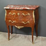 Mahogany chest of drawers, Louis XV style – 1st part of the 20th century