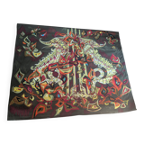 Tapestry The Enchanted Lyre MM Charollais