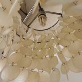 Vintage mother-of-pearl chandelier from the 70s