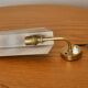 Wall light brass and black years reflector 50