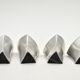 Aluminium design candle holders