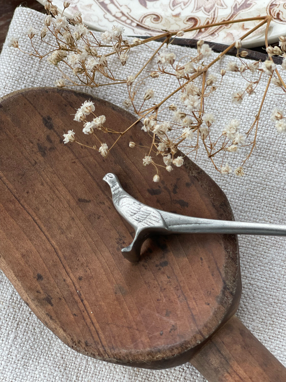 6 antique knife doors