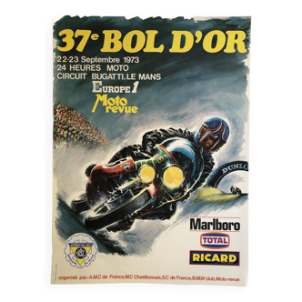 Affiche originale 37e bol d’or 1973