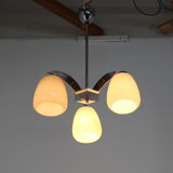 Village Silver chandelier Zukov 1950‘s