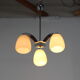 Village Silver chandelier Zukov 1950‘s