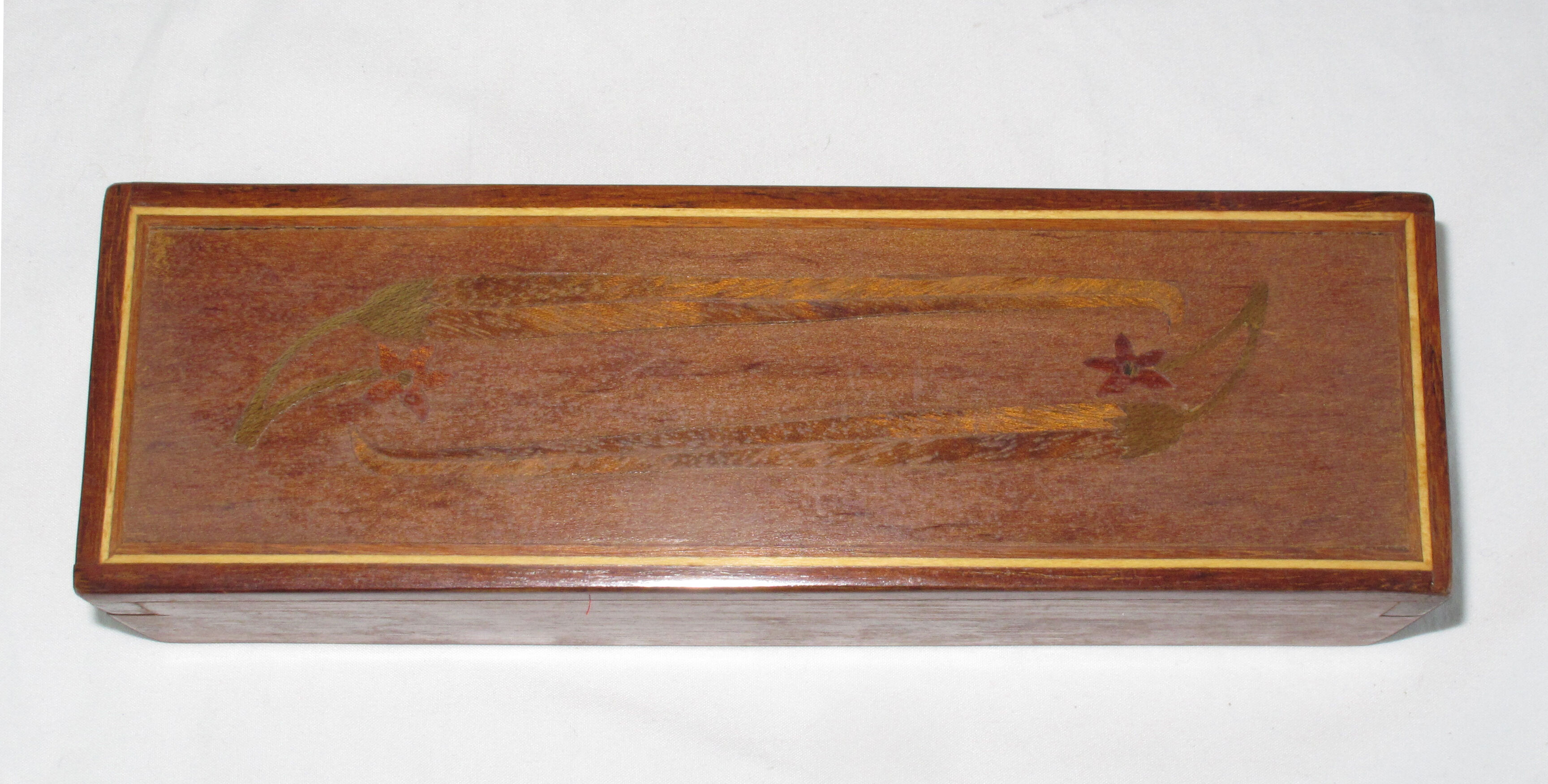 Box in box and marquetry