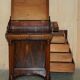 Bureau Davenport Regency Antique Circa 1810-1820 en Bois Dur et Cuir