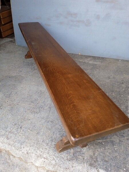 Solid bench 2 meters period 1960
