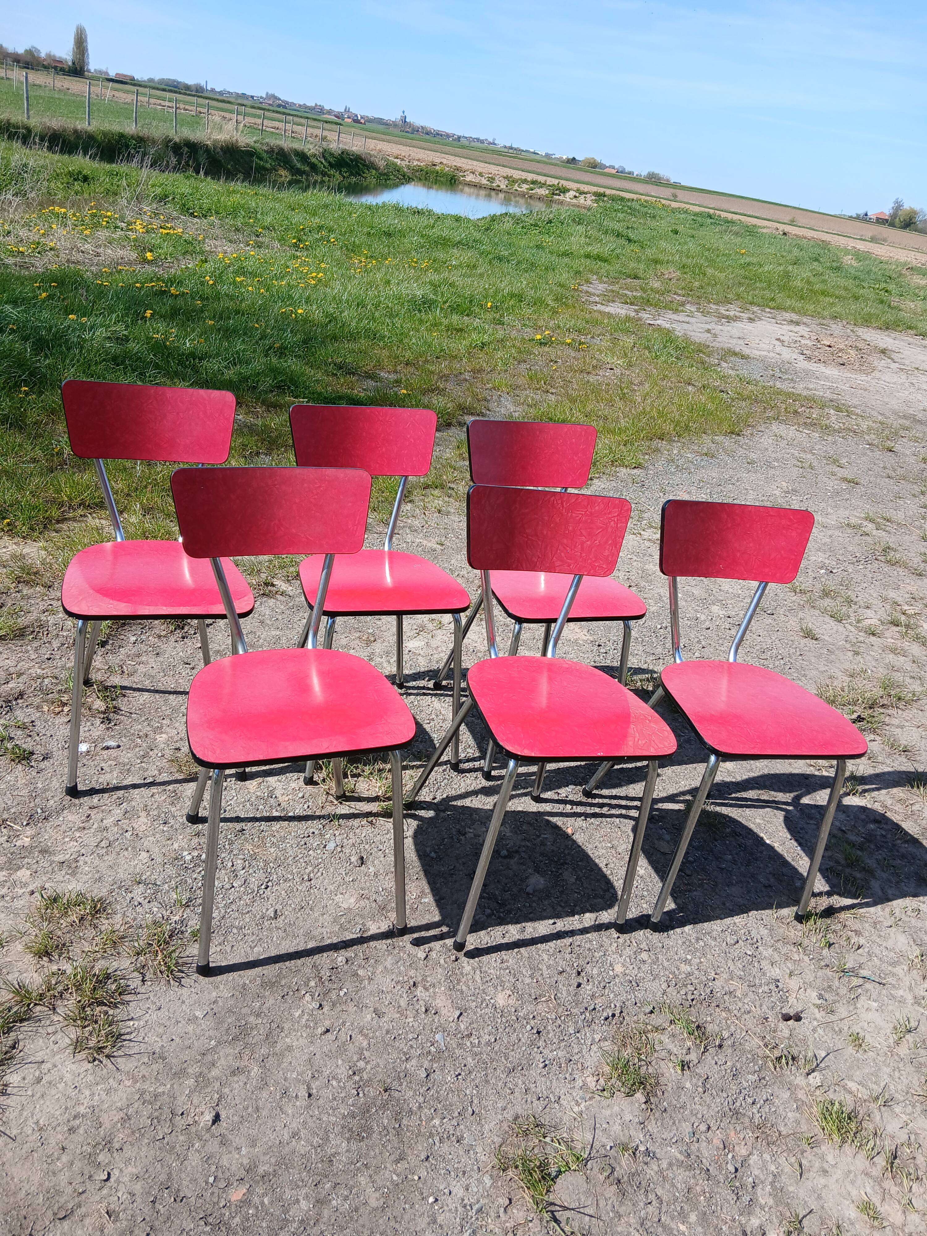 Formica chairs
