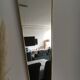 Large mirror brass mirror - 80cm x 35 cm- Lenzgold House