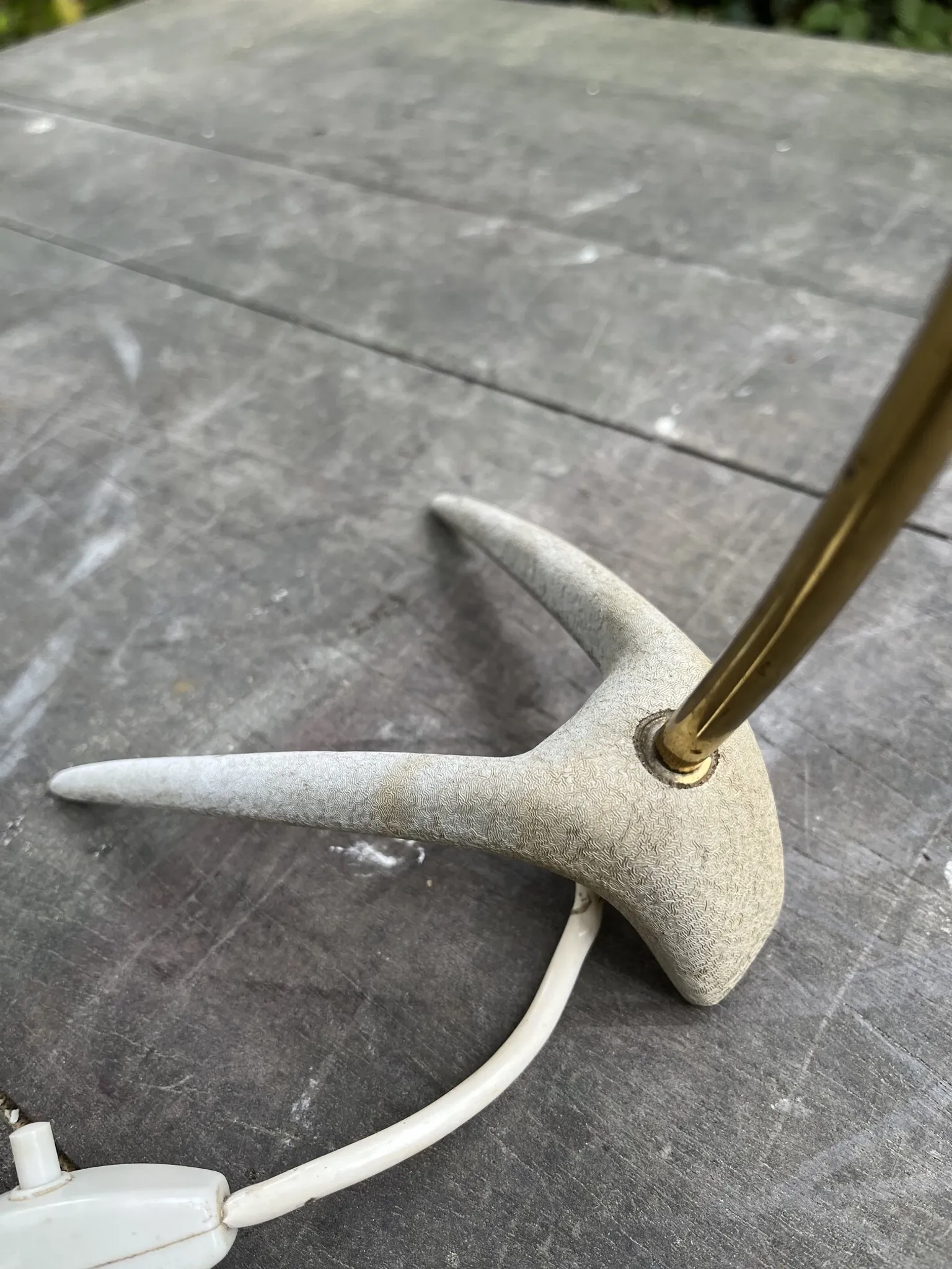 Crowfoot desk lamp by Karl-Heinz Kinsky