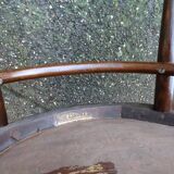 Thonet office armchair N°3 wooden seat, circa 1900