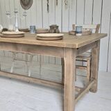 Farmhouse table with extensions