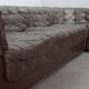 De Sede DS11 Patched Brown Leather Modular Sofa 6 Elements. Germany, 1970s