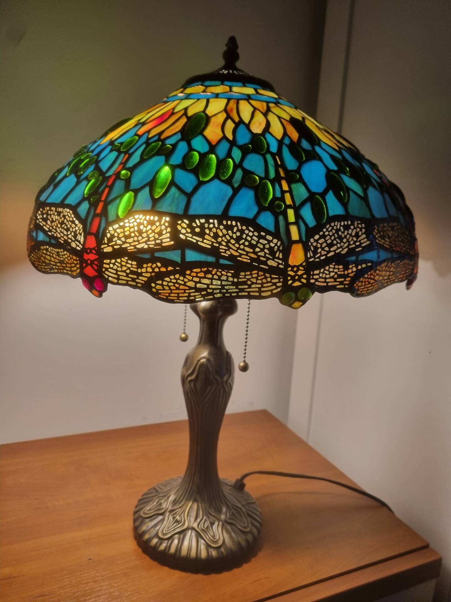 Tiffany style lamp