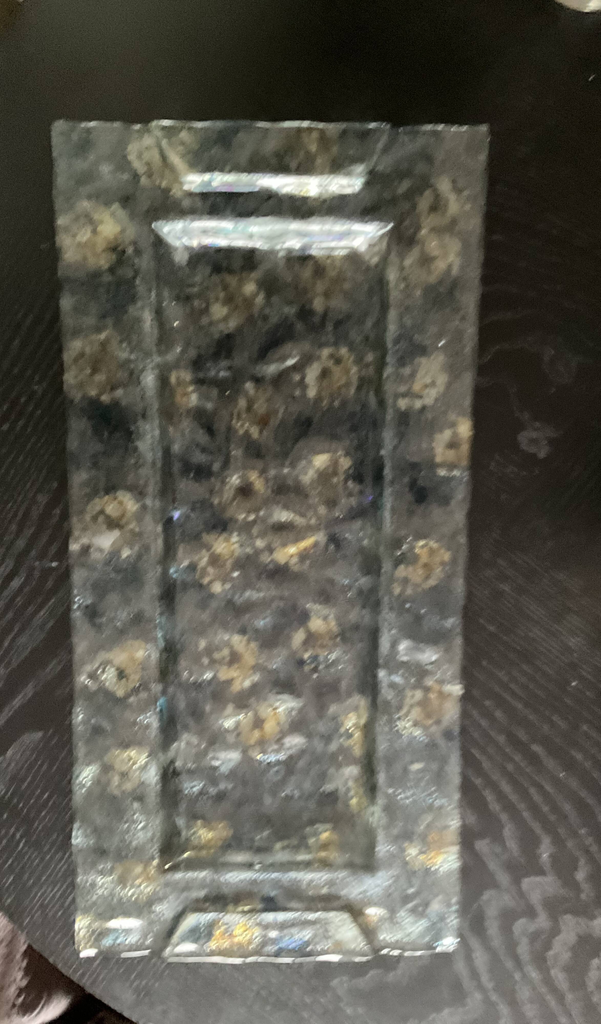 Glass cake dish 36 x 17 cm