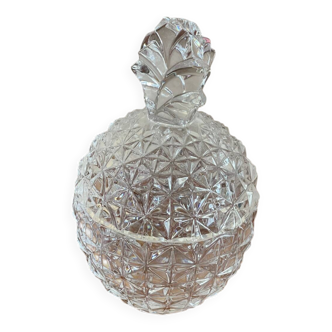 Sucrier ananas en cristal