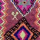 Tapis Marocain Boujad coloré - 90 x 246 cm
