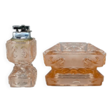 1970s Stunning Smoking Set By Antonio Imperatore in Murano Glass. Made in I