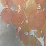 Mother-of-pearl tassel chandelier