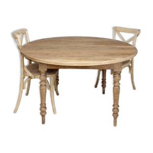 Table en bois massif