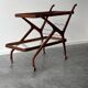 Italian bar cart Cesare Lacca, 1950