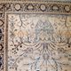 Handmade antique prayer Indo-Moktasham rug 4' x 6.2' (122cm x 189cm) 1880s
