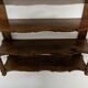 Wooden wall shelf turned late nineteenth century