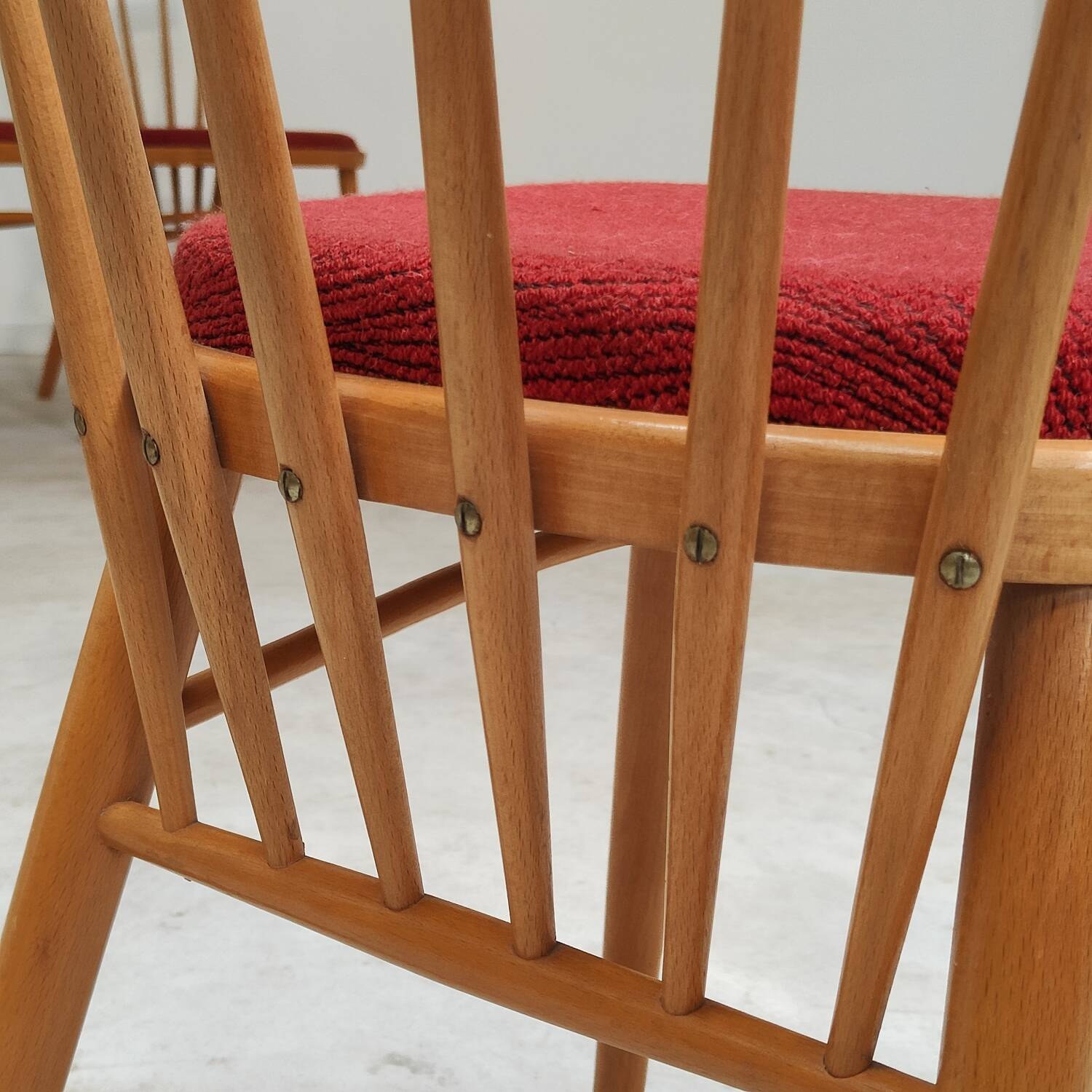 Set of 4 chairs by Antonin Suman for Tatra Nabytok Pravenec Year 60