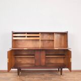Buffet haut en teck norvégien du milieu du siècle, années 1960.