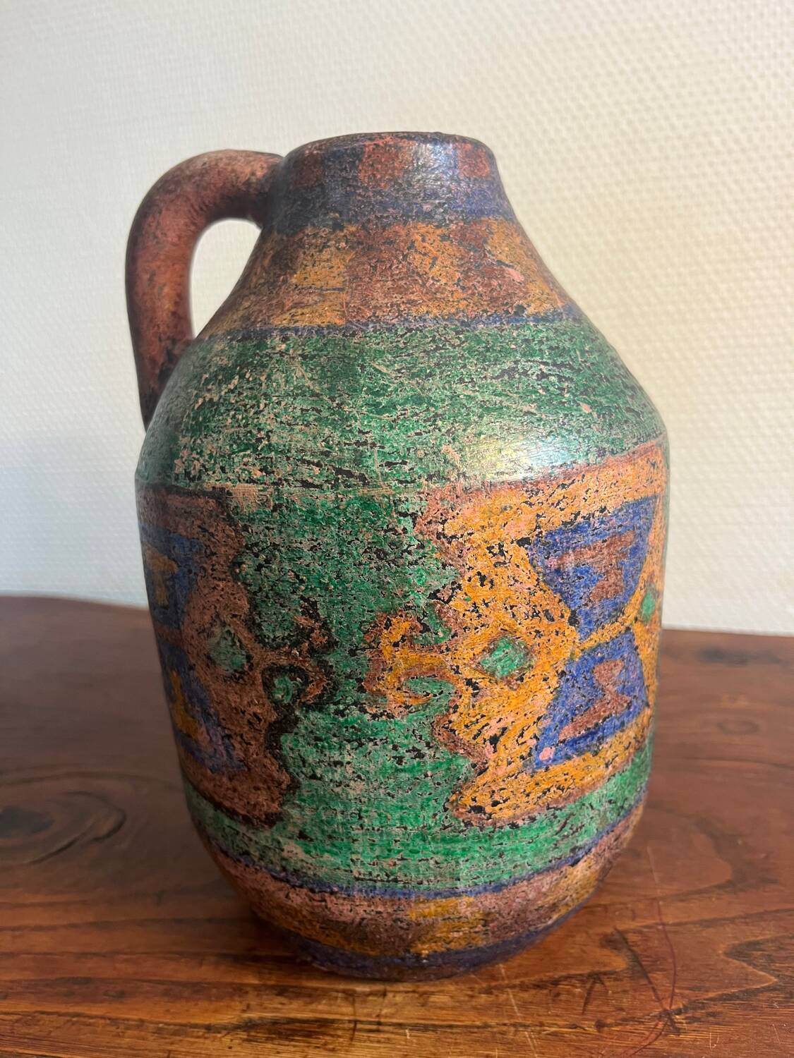 Terracotta pitcher, South America Mexico