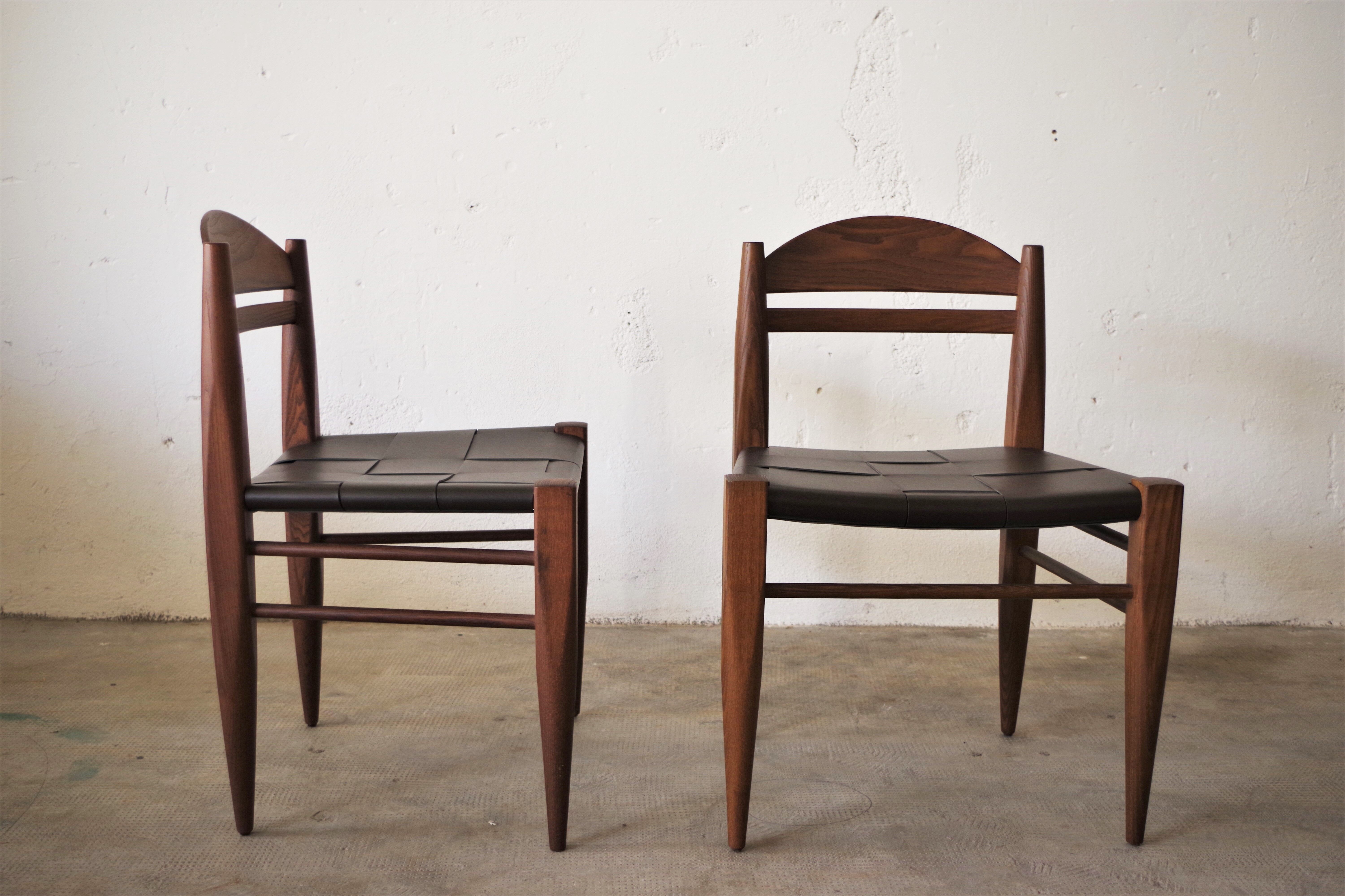 Biliani Dining Room Chairs, 1900s, Set of 2