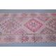 Vintage Turkish hand-knotted runner rug 83x410